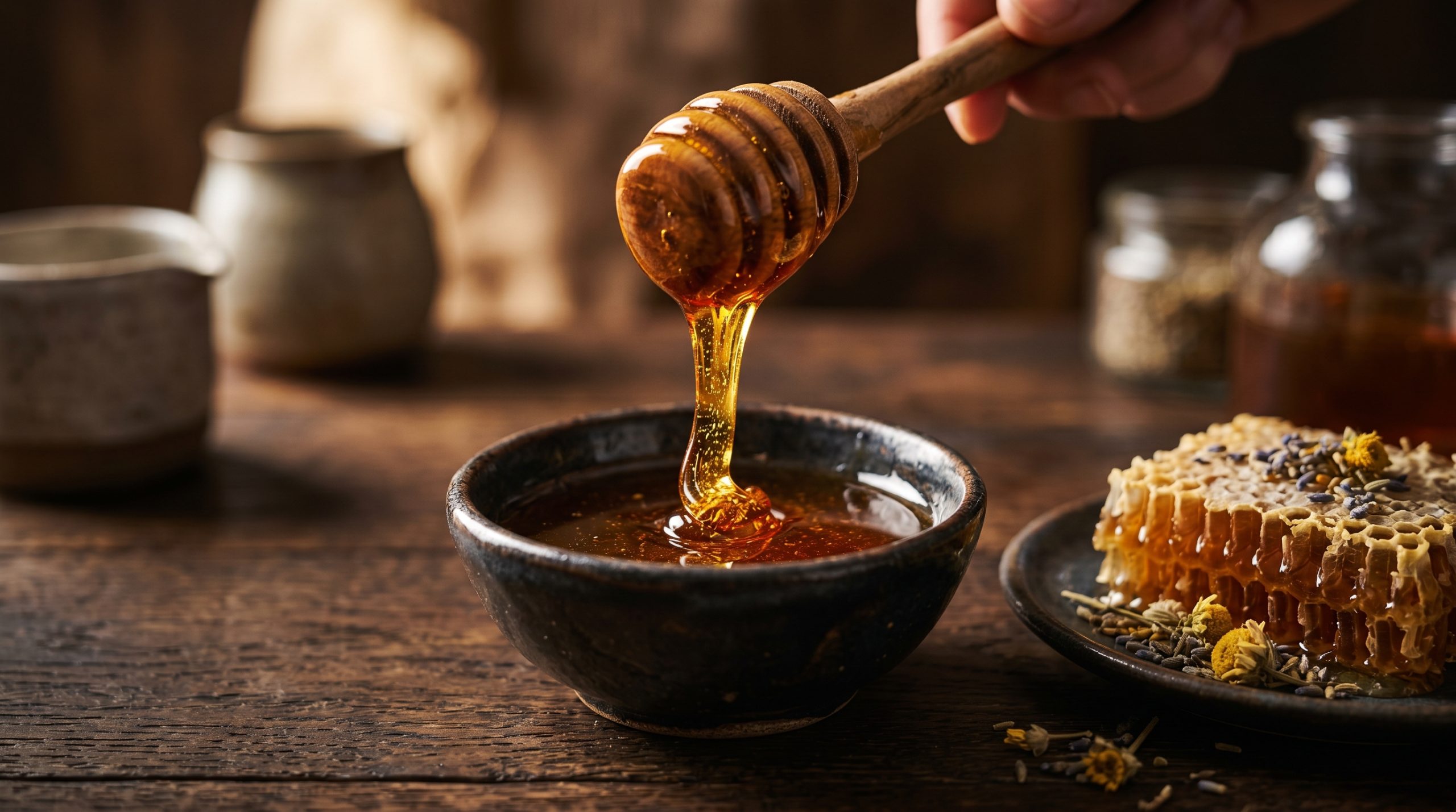 Raw unfiltered honey - natural anti-inflammatory