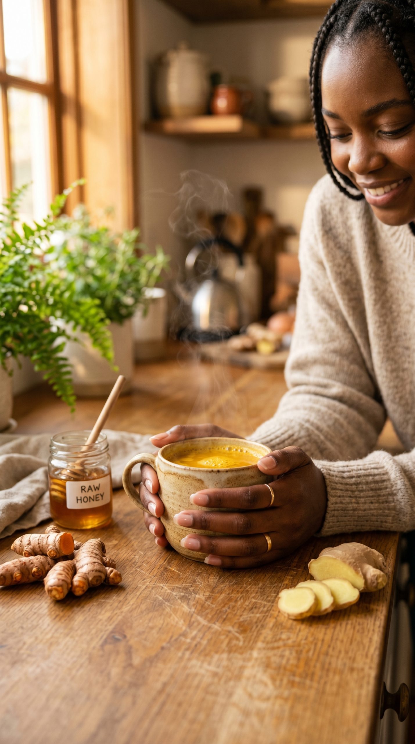 The anti-inflammatory morning tonic